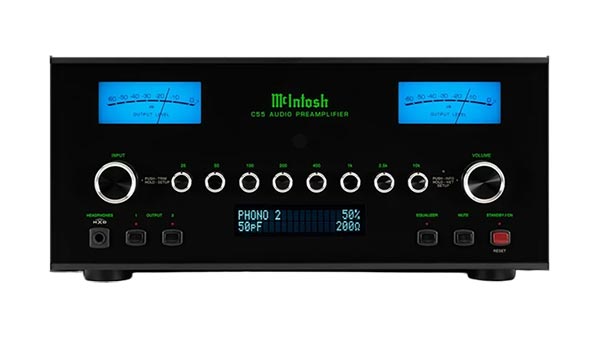 C55 2-Channel Solid State Preamplifier by McIntosh